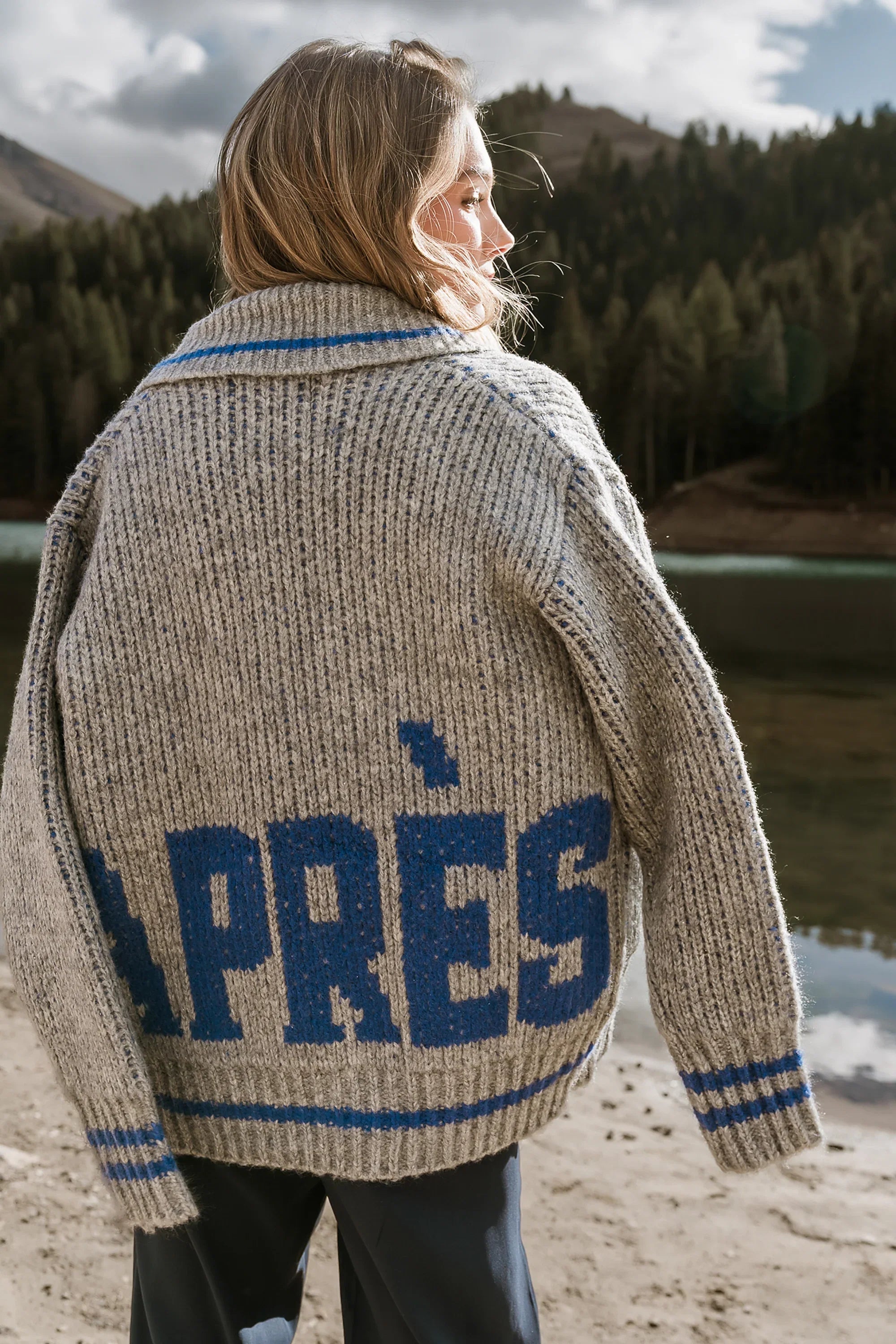 Apres Oversized Knit Jacket FINAL SALE