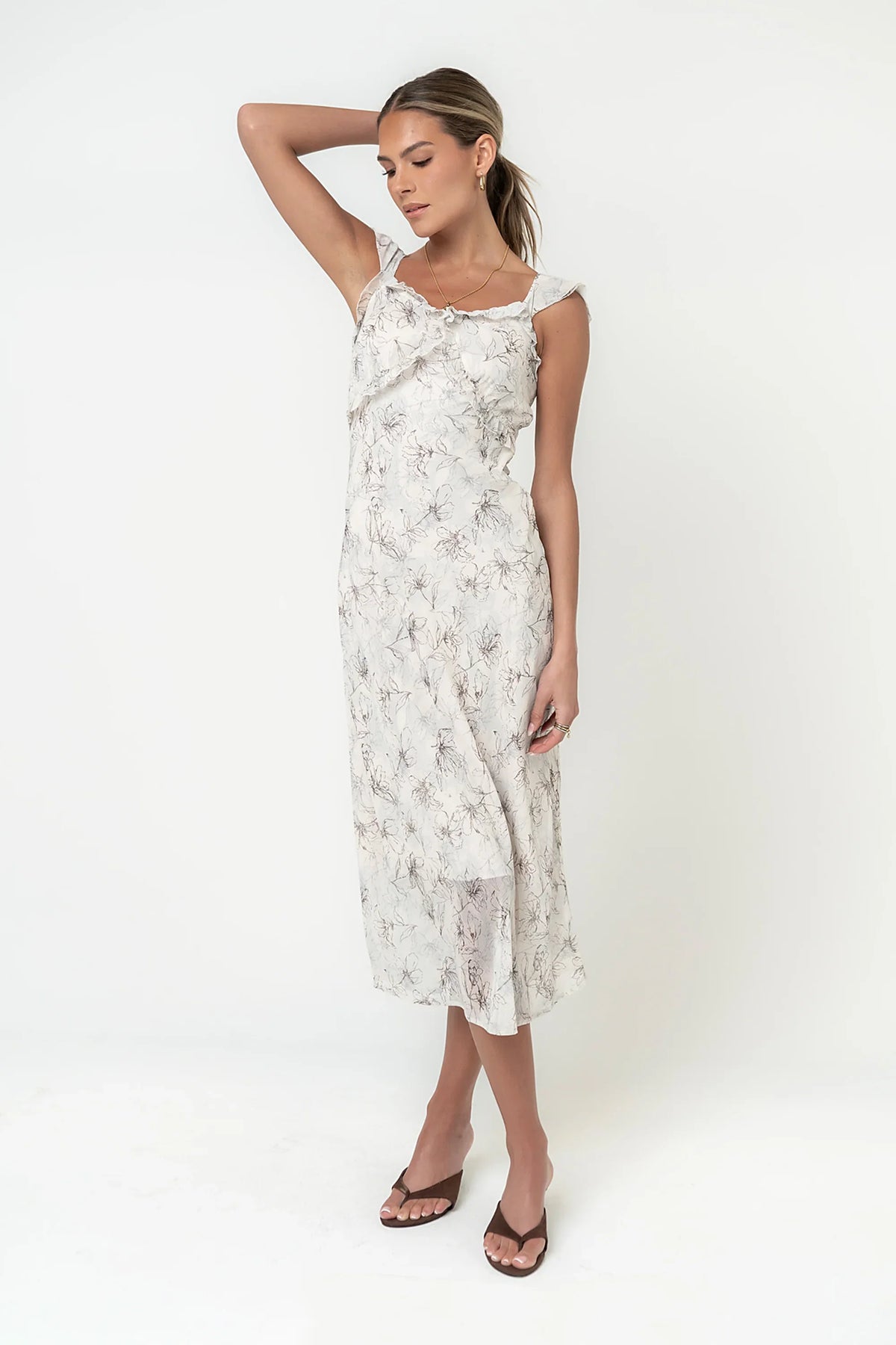 Zaylie Midi Dress