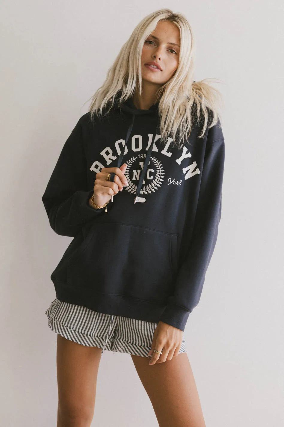 Brooklyn New York Graphic Hoodie FINAL SALE