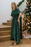 Lyanna Sparkle Maxi Dress in Teal FINAL SALE