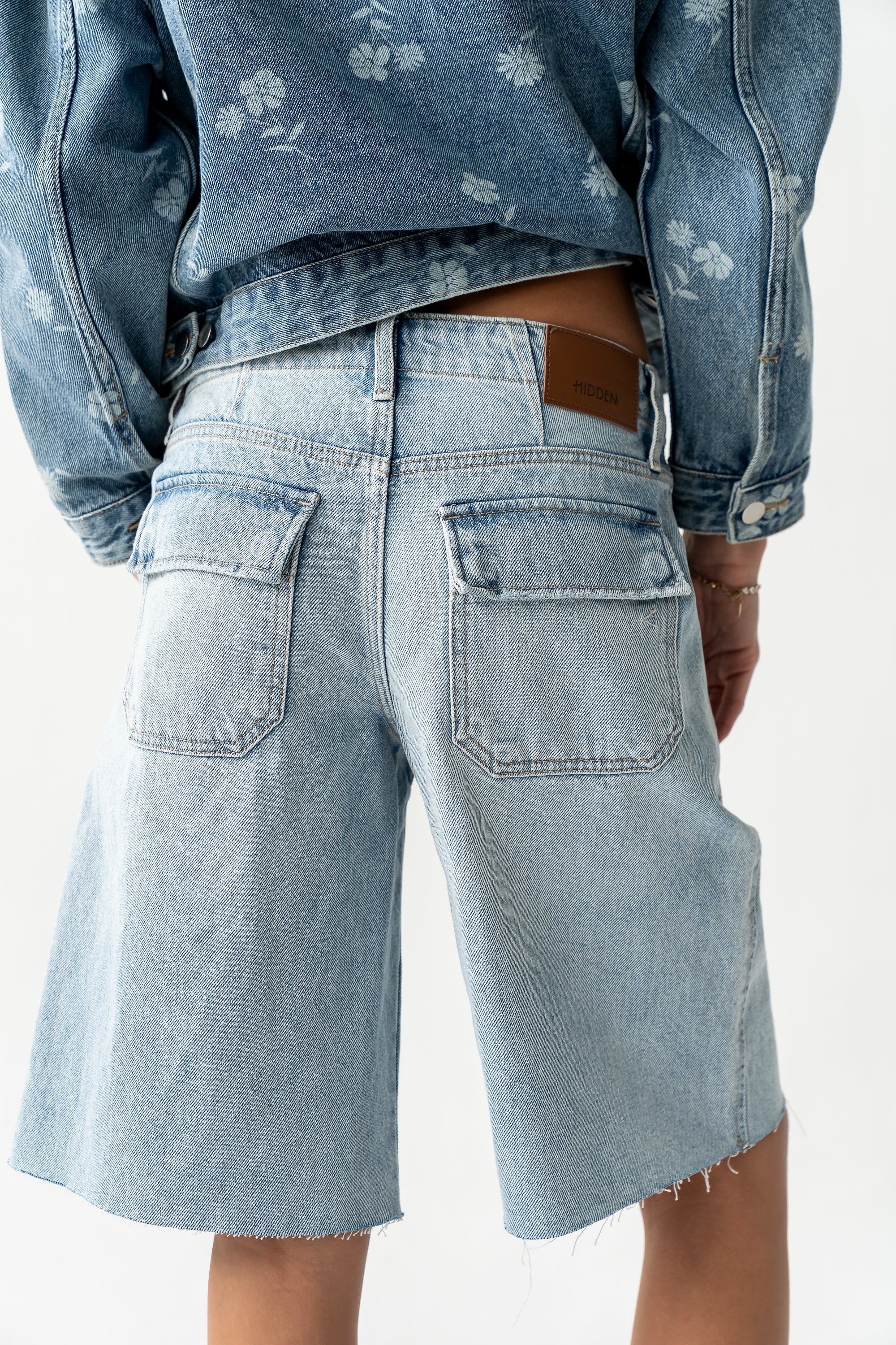 Halle Utility Bermuda Shorts