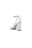 Elegant Block Heel Strappy Sandals with Ankle Strap