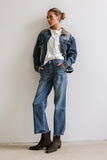 Eileen Cropped Straight Leg Jeans