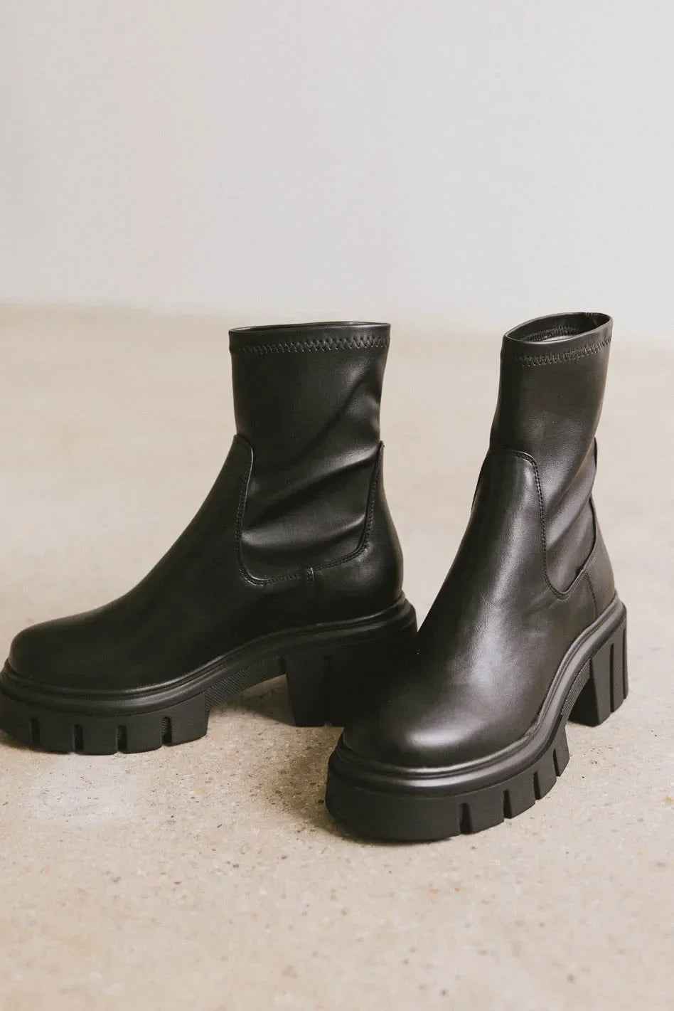 Steve Madden Boomba Lugged Booties FINAL SALE