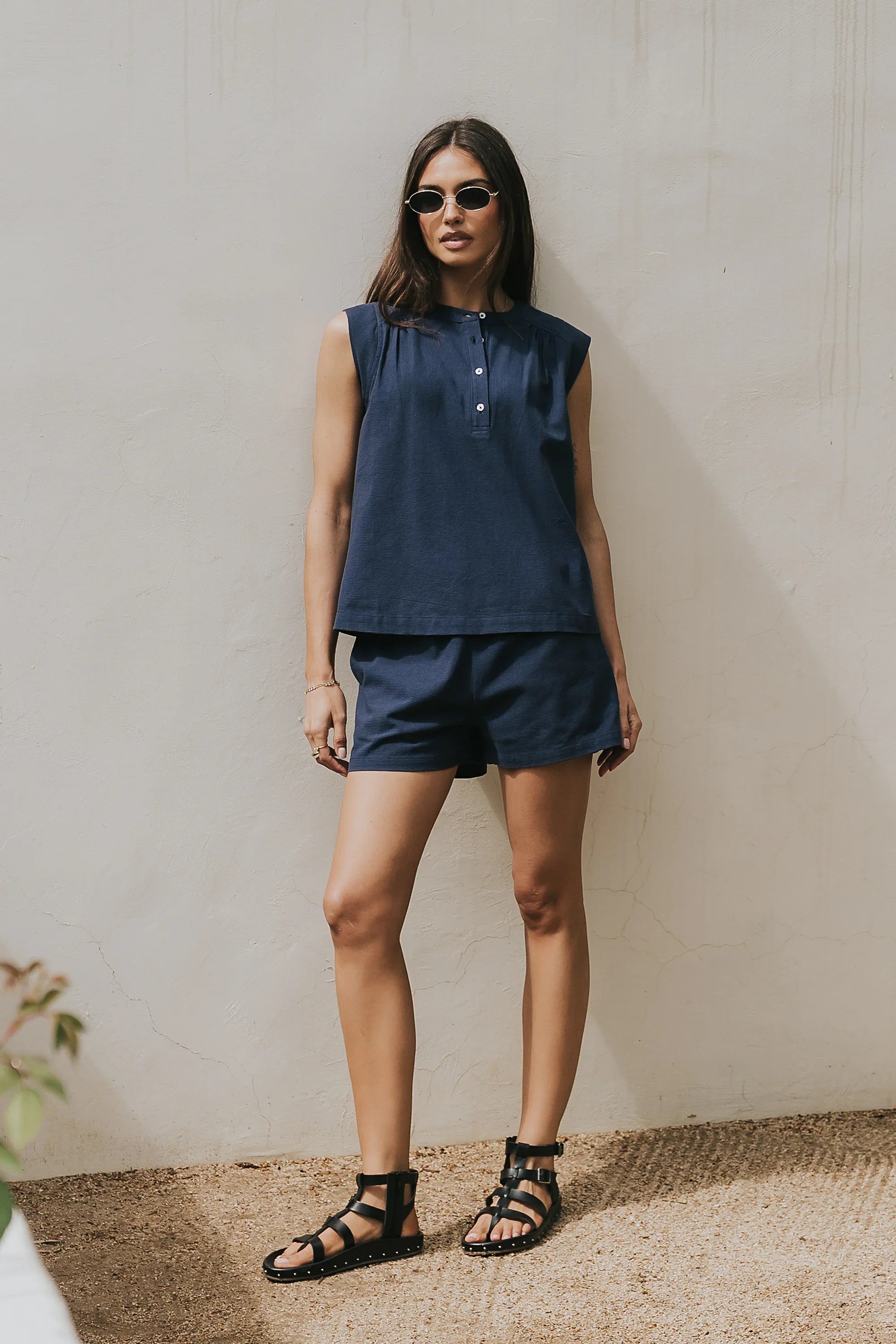 Harley Shorts in Navy