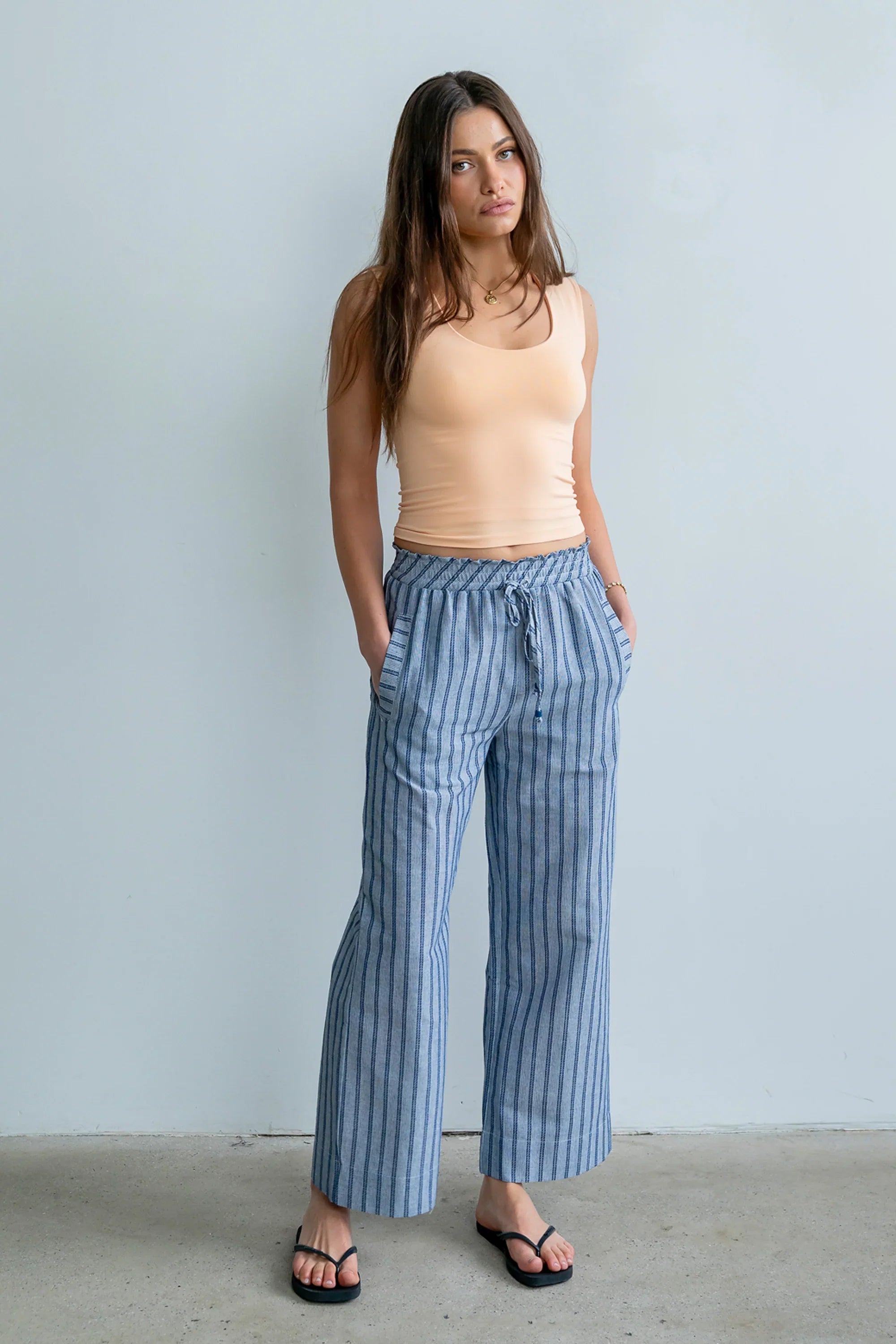 Taysha Striped Pants