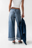 Rika Studded Wide Leg Jeans
