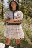 Constance Printed Mini Dress FINAL SALE