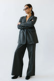 Joey Pinstripe Blazer