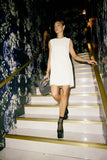 Bessie Sequin Mini Dress in Cream FINAL SALE