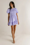 Akaiyah Smocked Mini Dress FINAL SALE