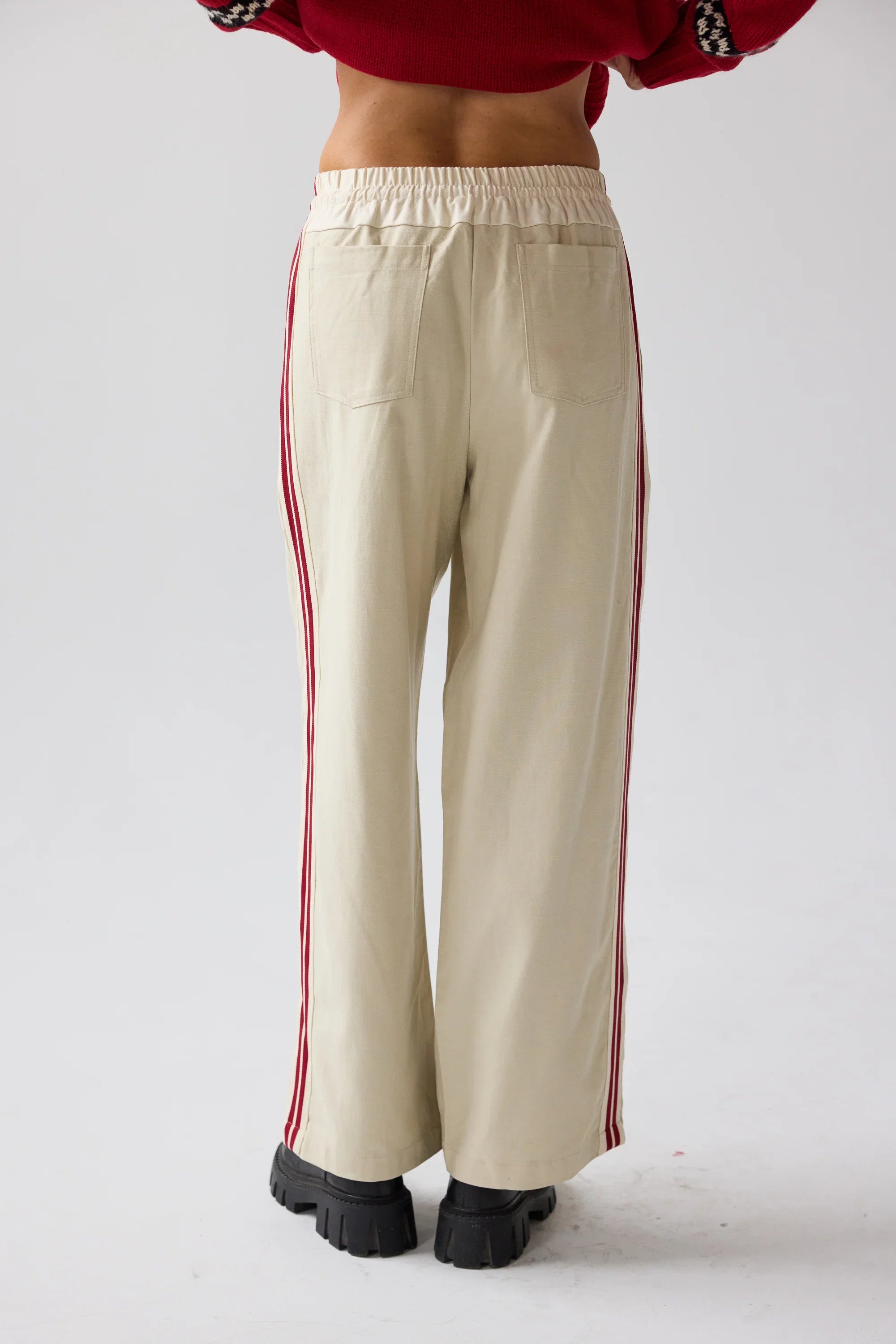 Landon Striped Wide Leg Pants