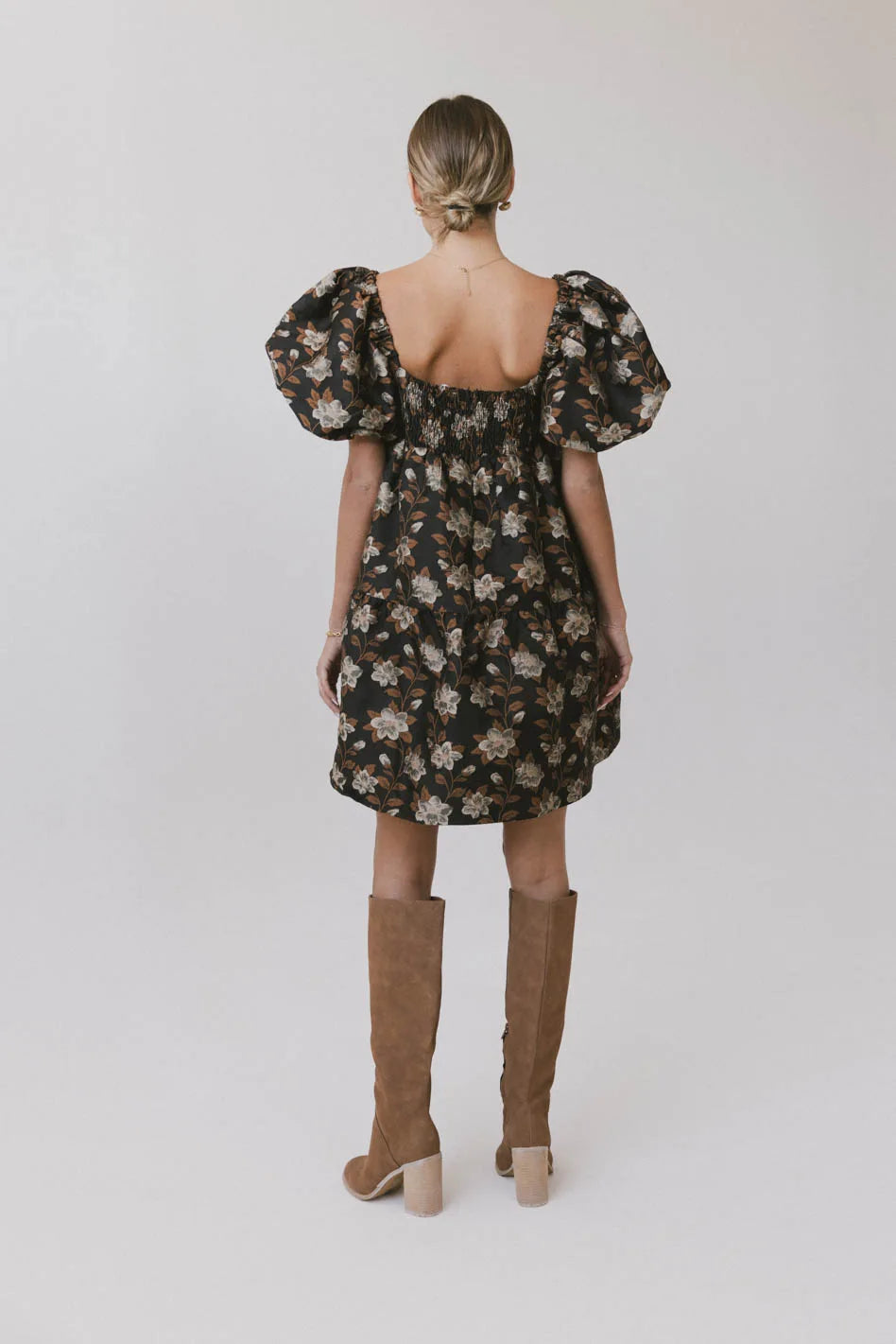 Moore Floral Babydoll Dress FINAL SALE