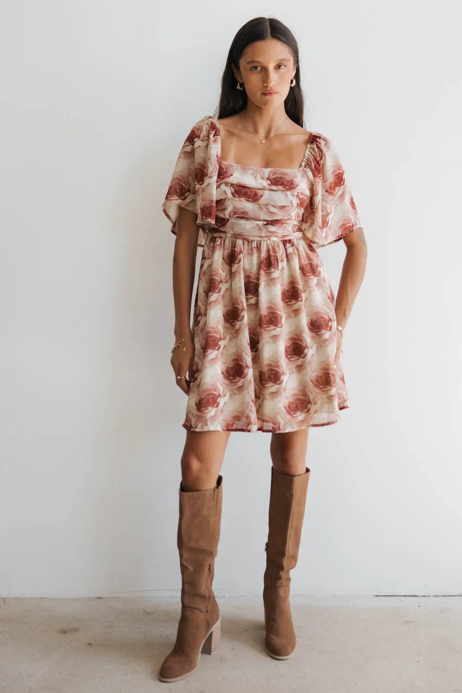 Camilla Pleated Mini Dress FINAL SALE