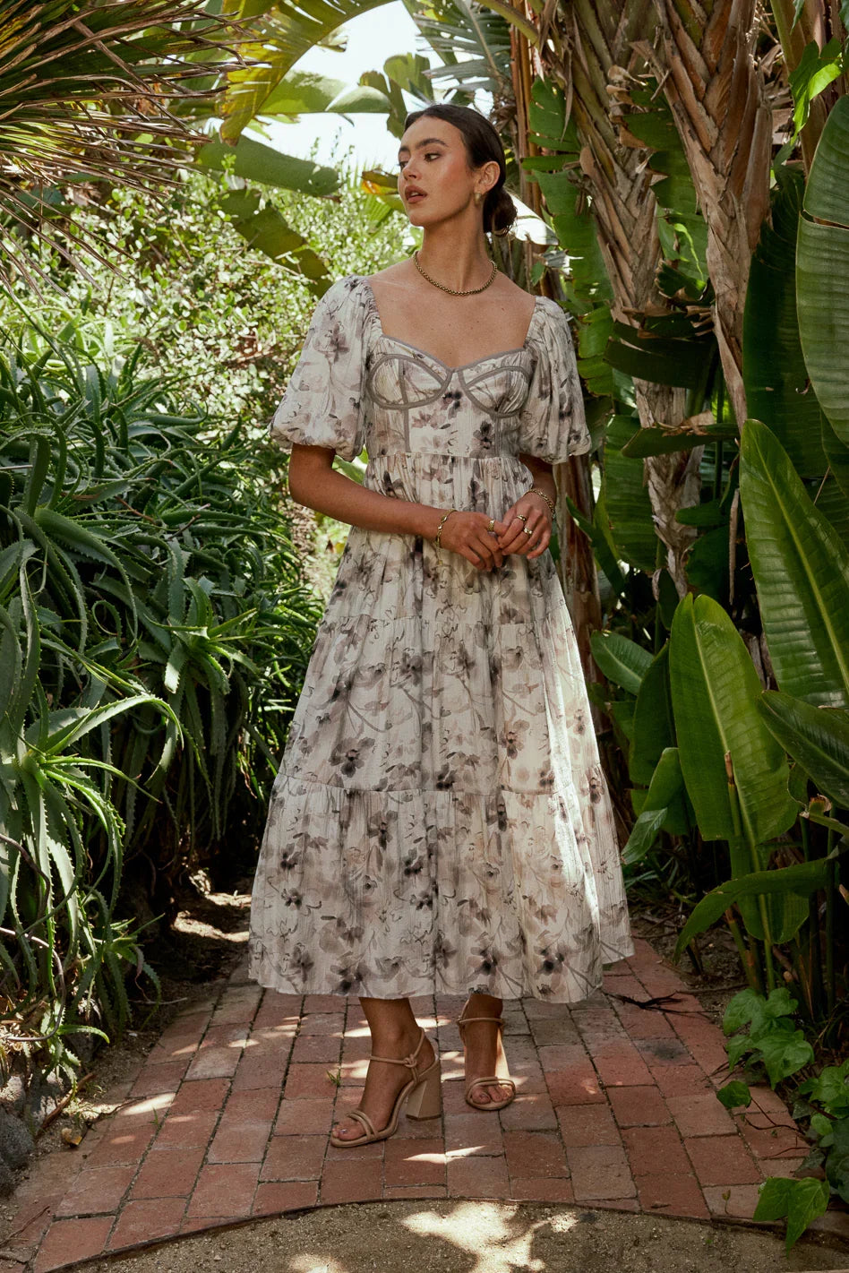 Gaudria Floral Maxi Dress FINAL SALE