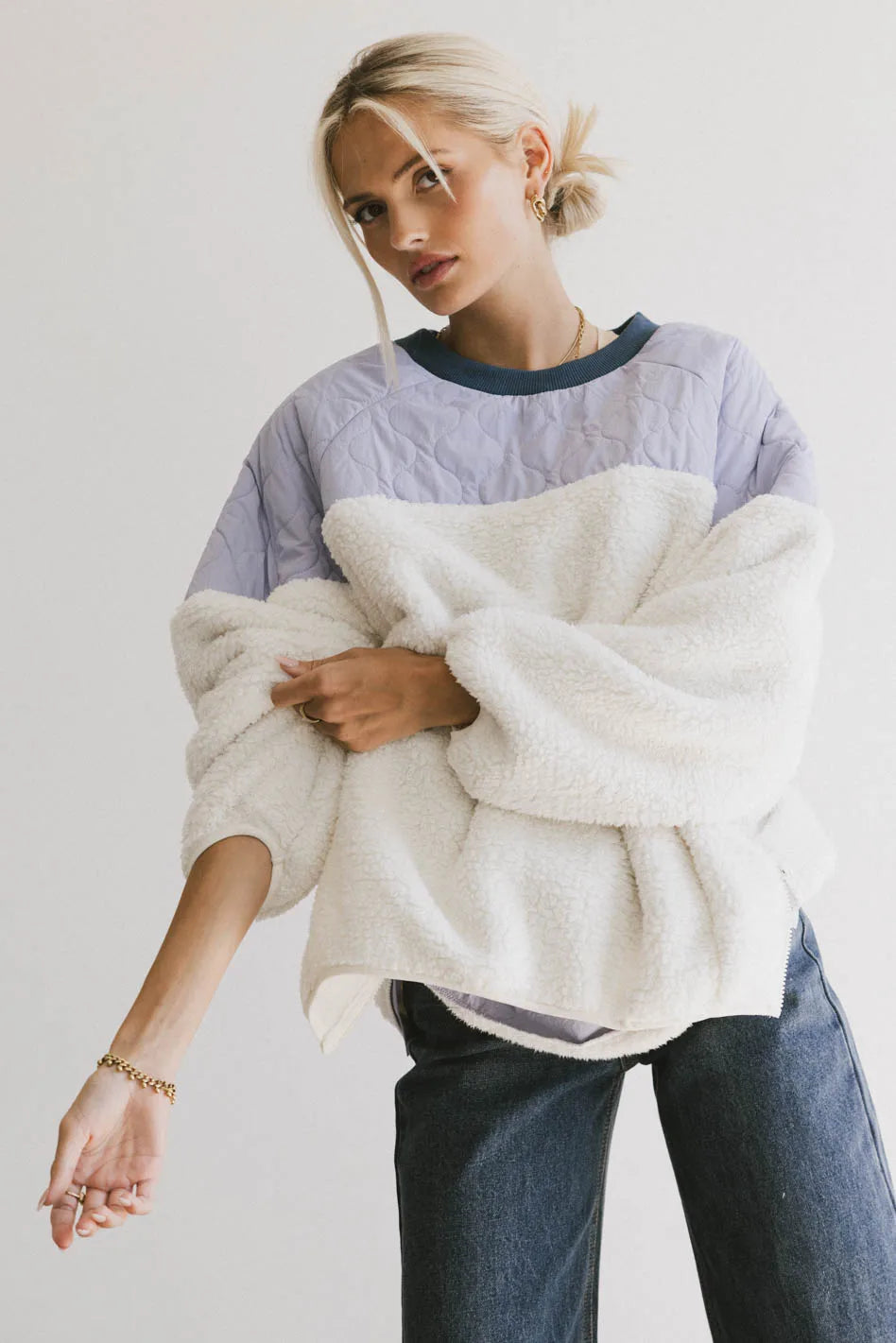 Kylan Contrast Pullover FINAL SALE
