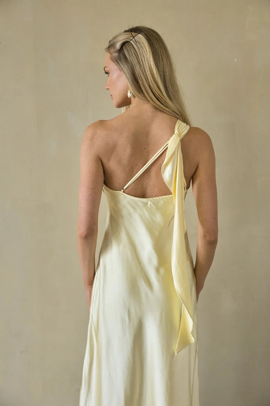 Sarahi Ruffle Strap Maxi Dress