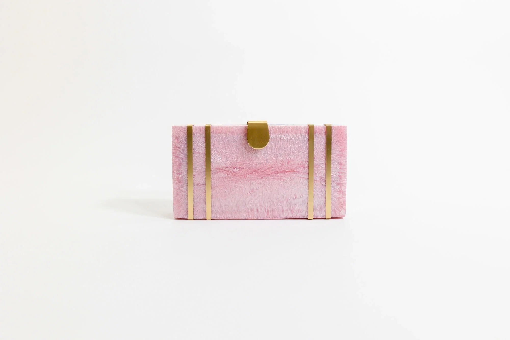 Opulent Clutch Rose Quartz