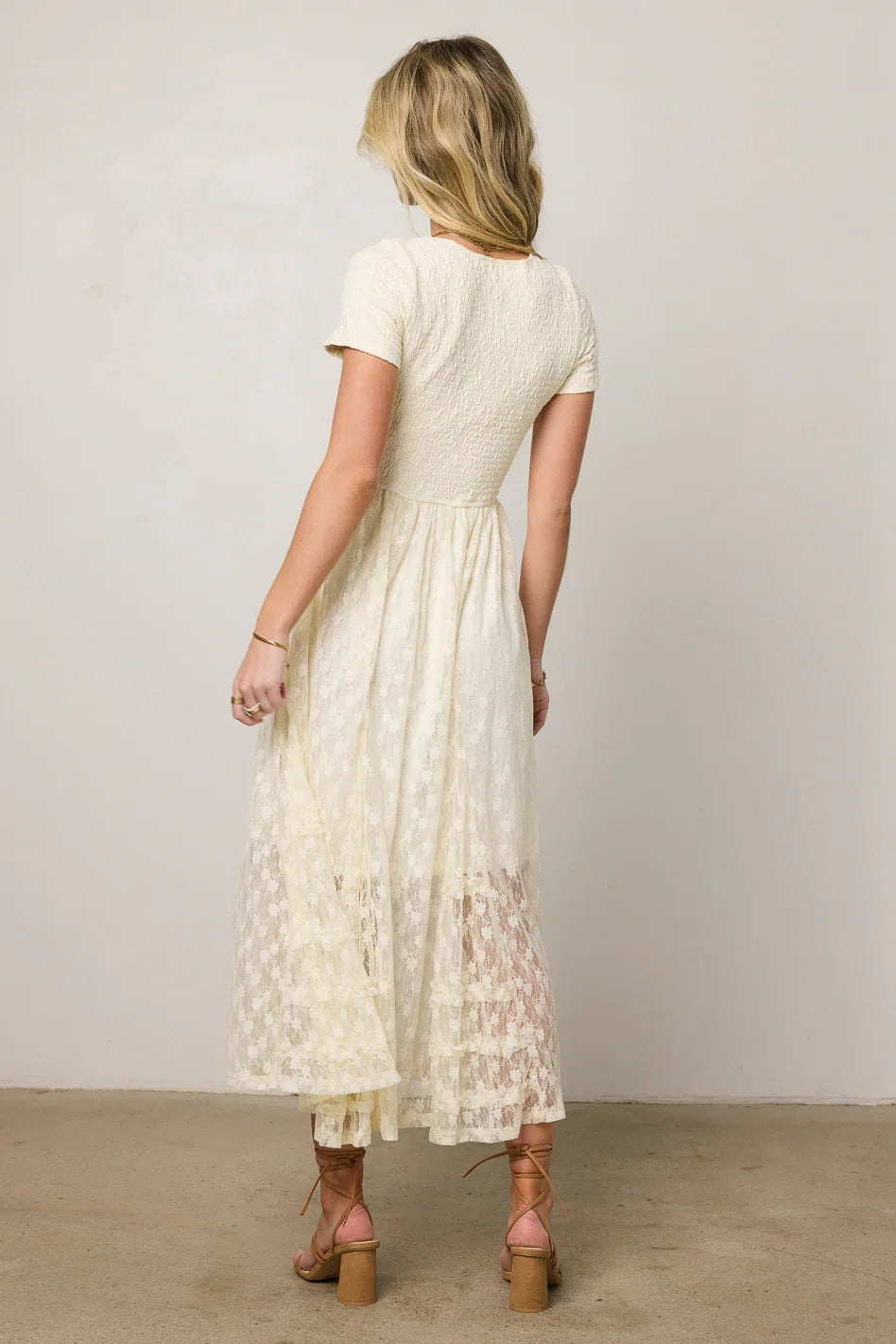 Briarrose Smocked Midi Dress FINAL SALE