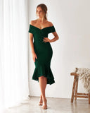 Brienne Dress Emerald