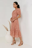 Rowan Lace Dress in Pink FINAL SALE