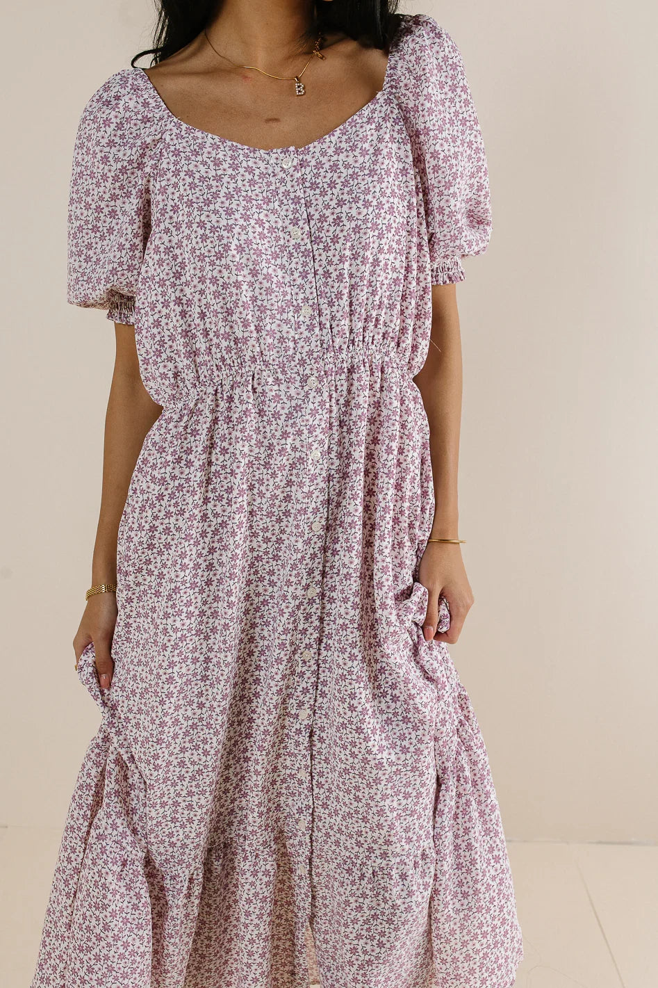Isla Floral Button Up Dress FINAL SALE