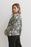 Nona Dolman Sleeve Blouse in Black FINAL SALE