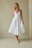 Britton Corset Midi Dress