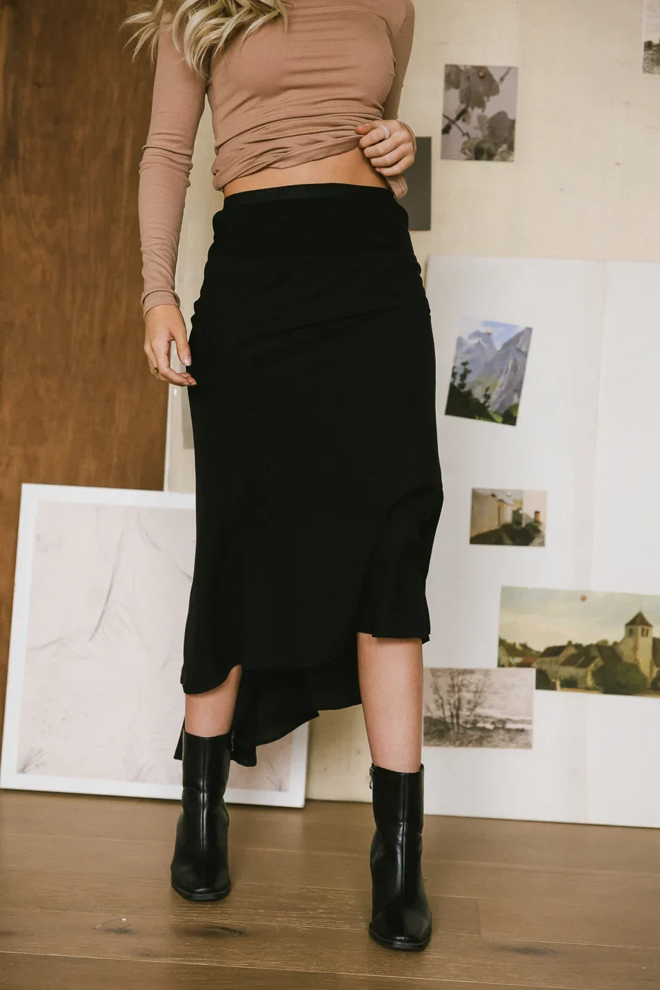 Nora Asymmetrical Skirt FINAL SALE
