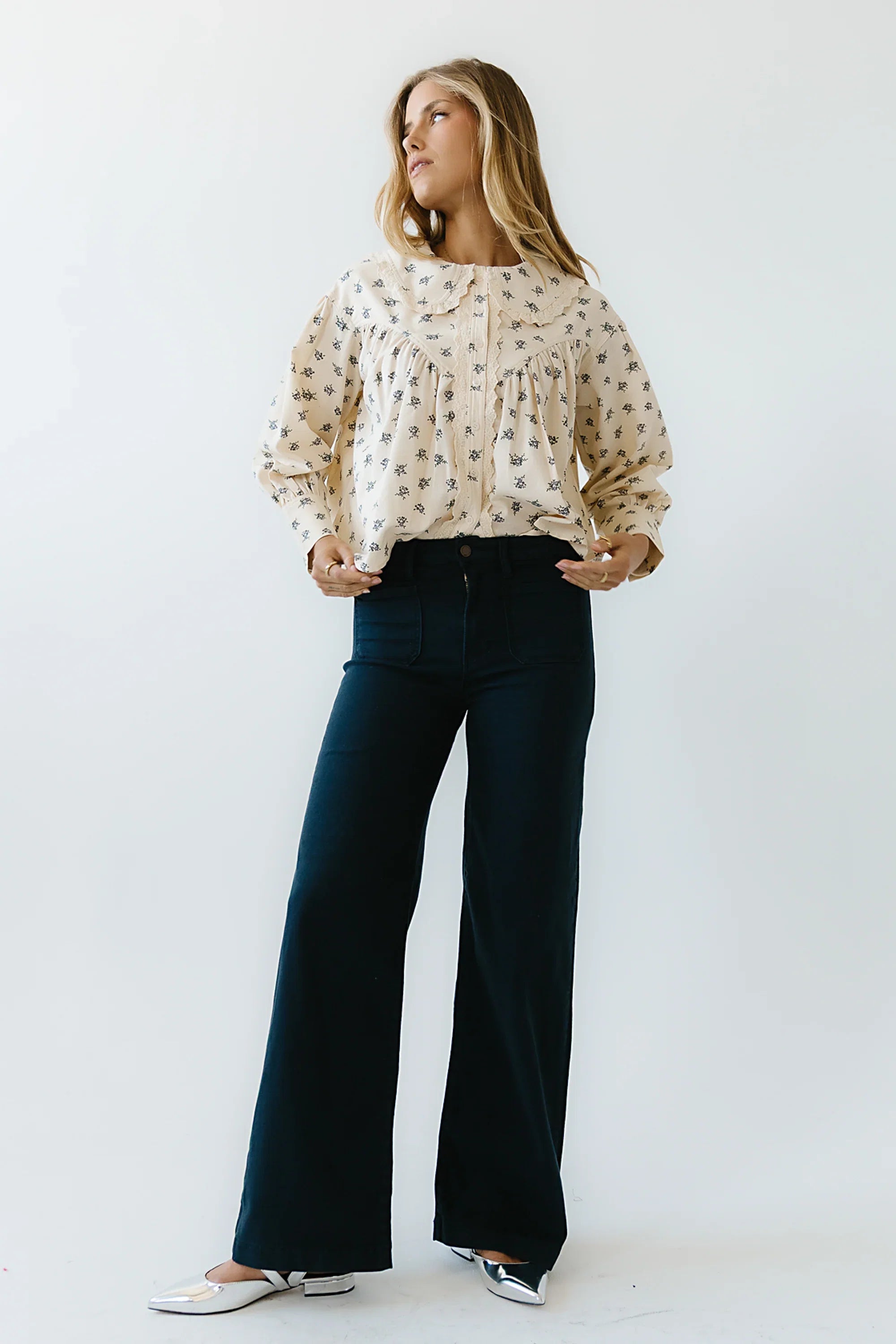 Wallace Floral Blouse FINAL SALE