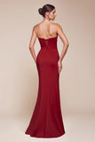 Johanna Gown Strapless Fitted Gown