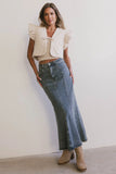 Azzy Denim Mermaid Skirt FINAL SALE