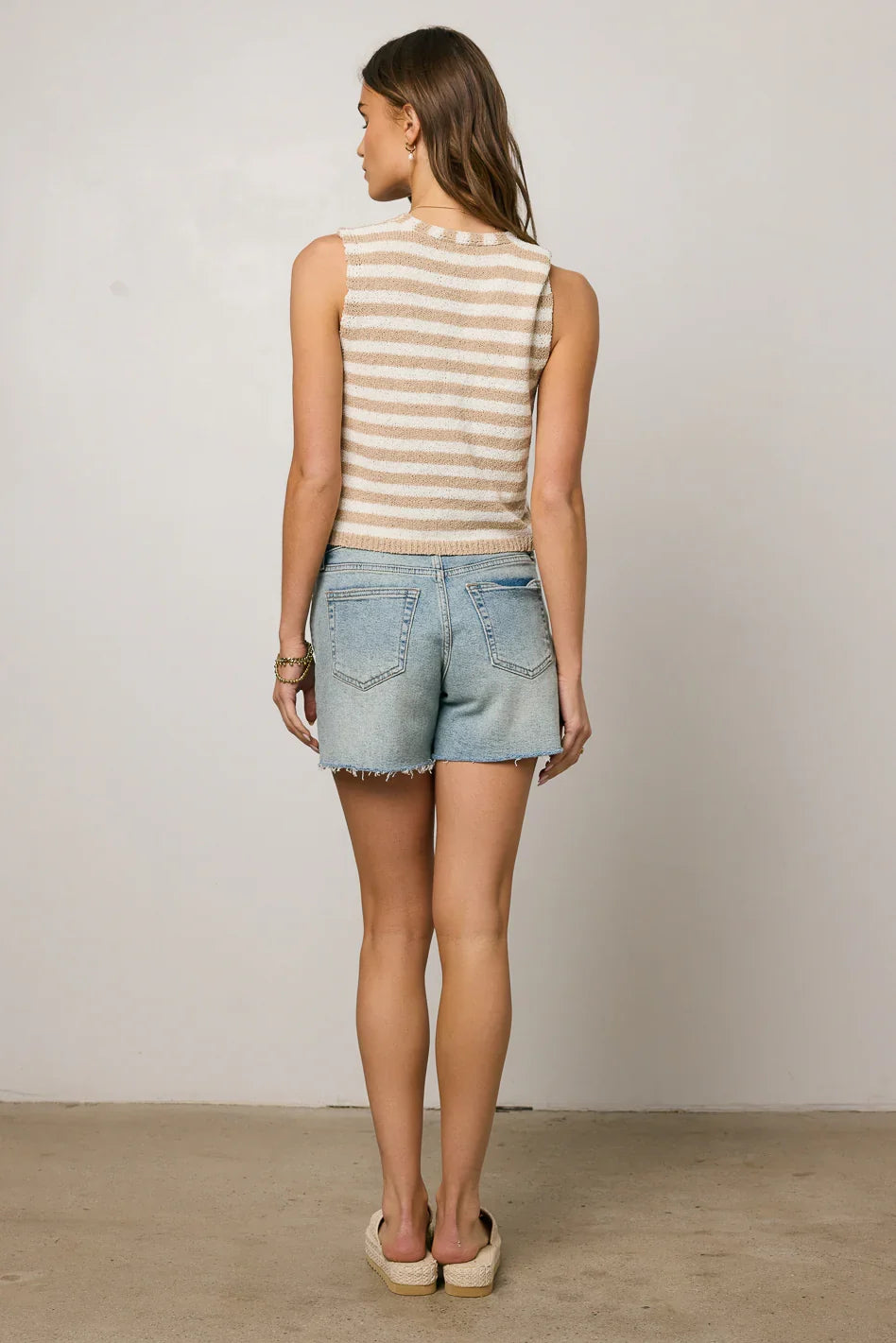 Bohdi Striped Vest FINAL SALE
