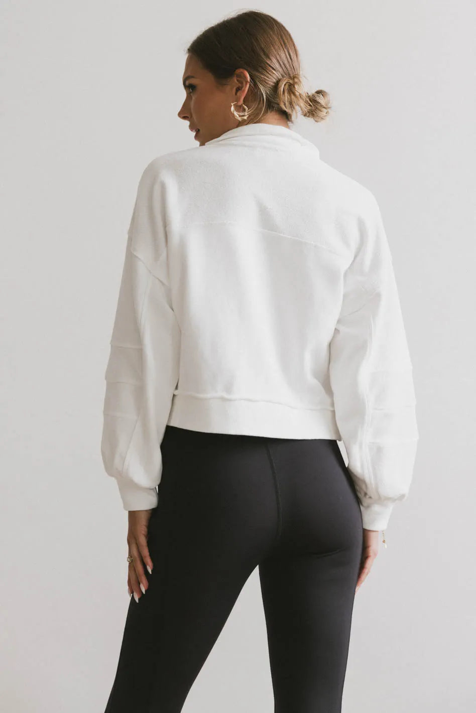 Maxfield Grommet Top in White FINAL SALE