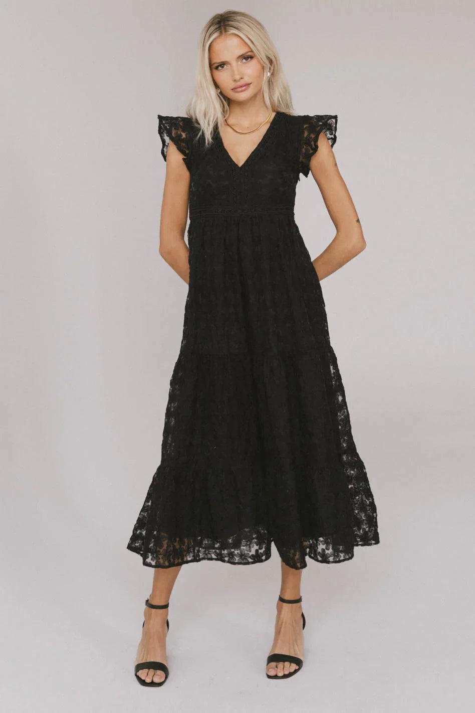 Isnt It Lovely Dress in Black FINAL SALE