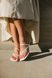 Steve Madden Jessa Leather in White FINAL SALE