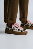 Steve Madden Dodge Sneaker in Cow Print FINAL SALE