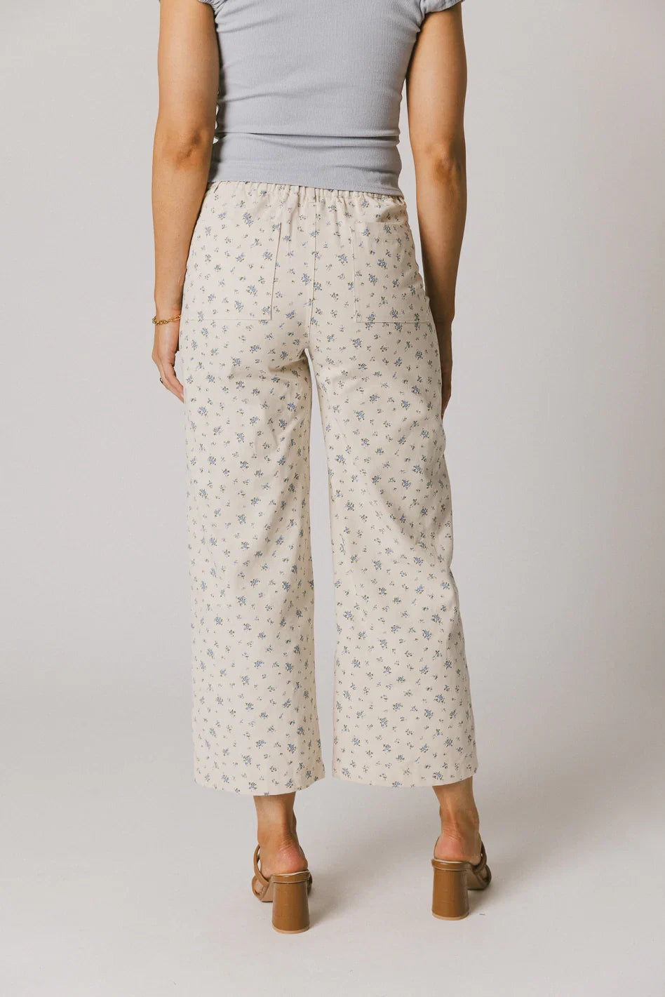 Megan Wide Leg Floral Pants FINAL SALE