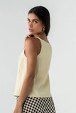 Zola Tank Top in Yellow