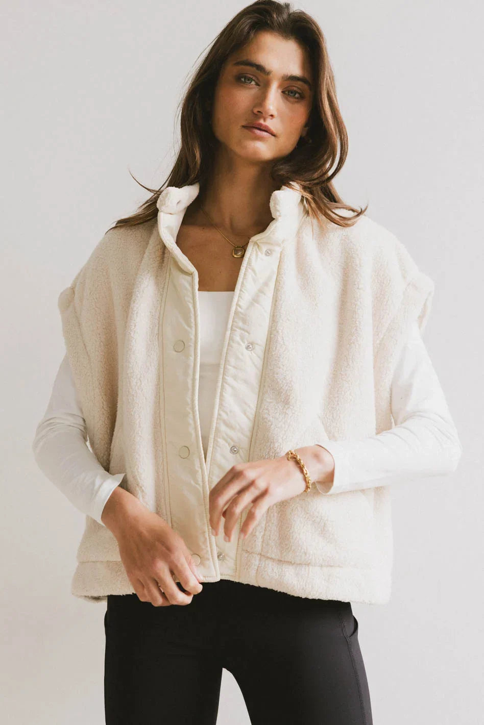 Samirah Sherpa Vest FINAL SALE