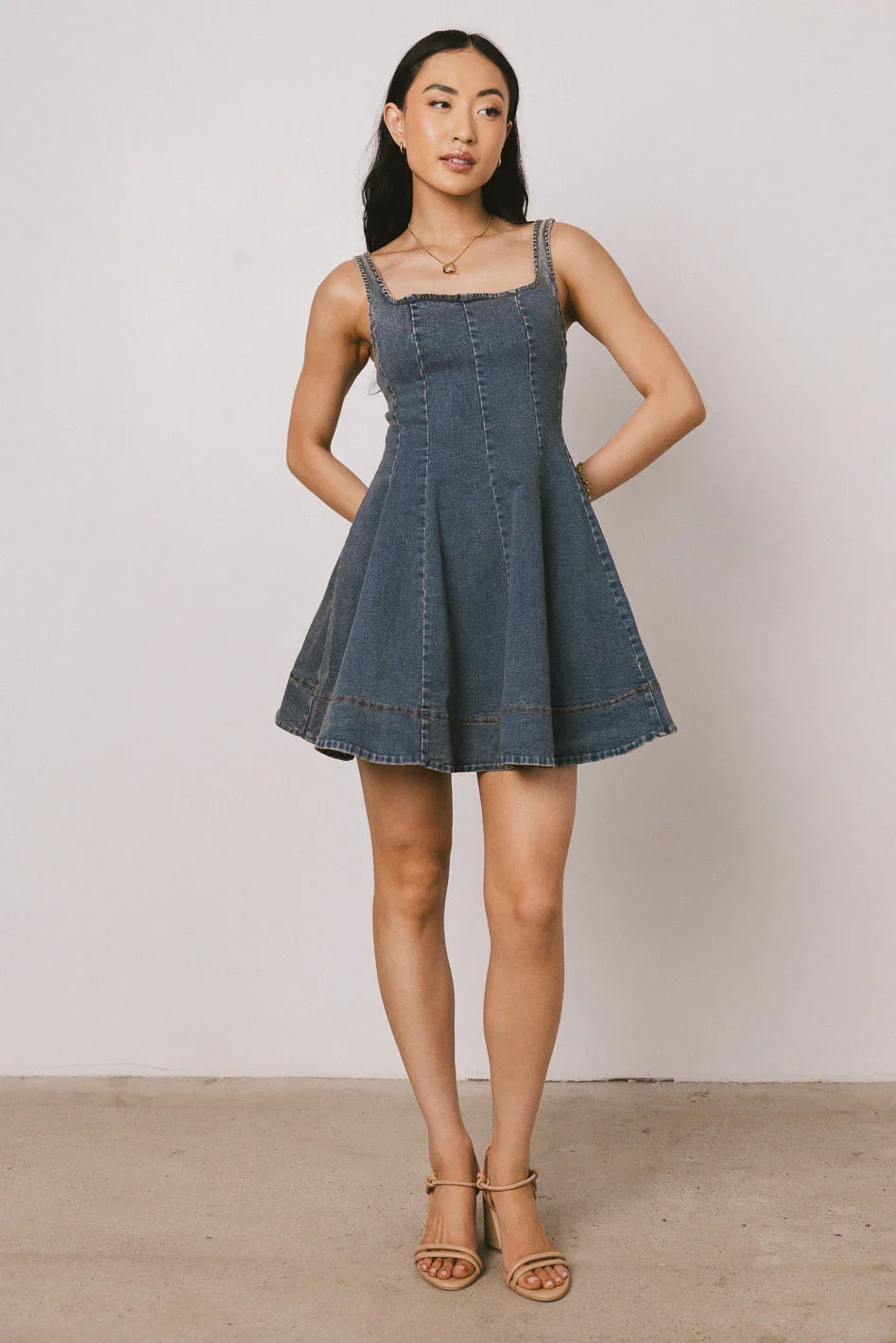 Bennett Denim Mini Dress FINAL SALE