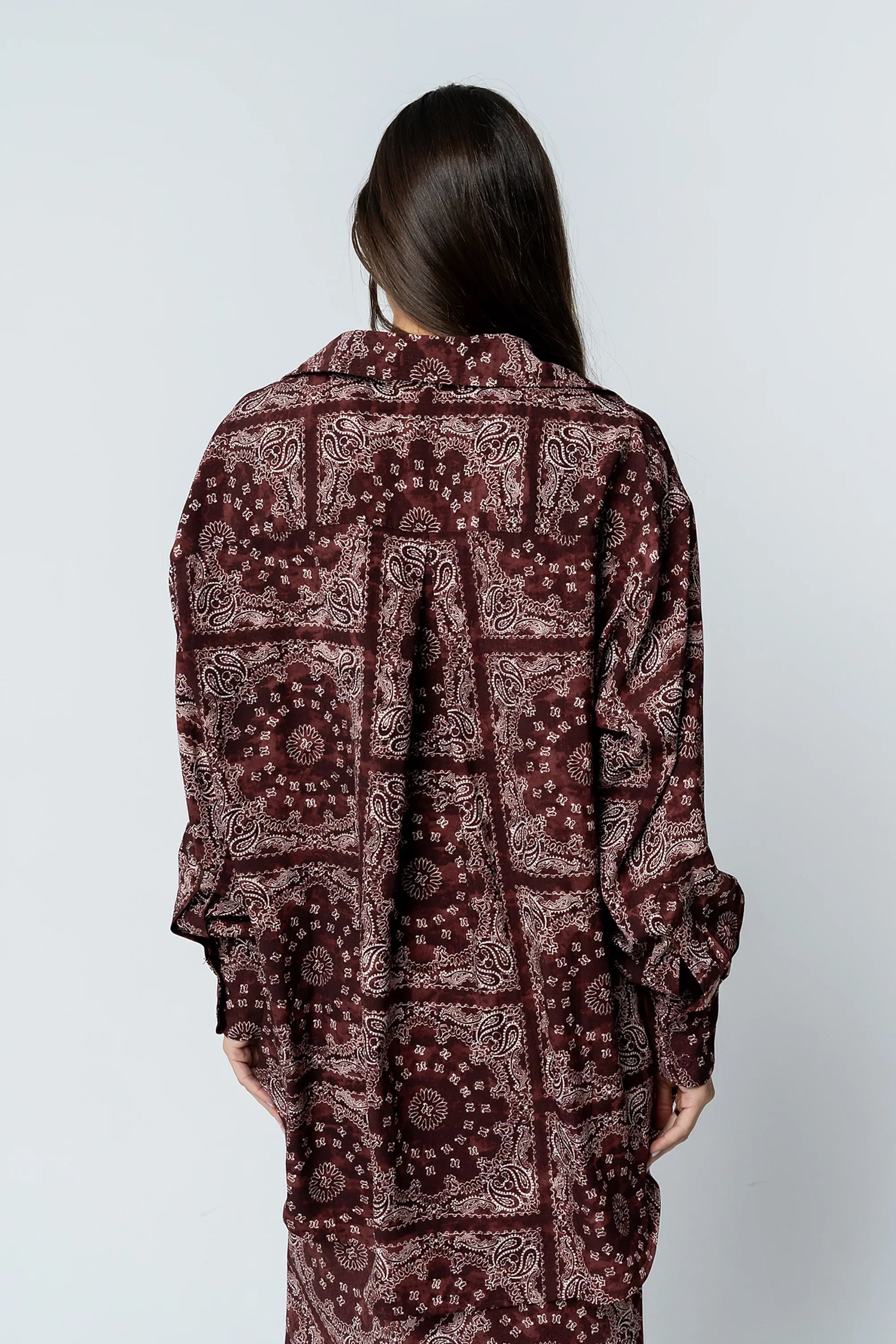 Diana Oversized Button Up