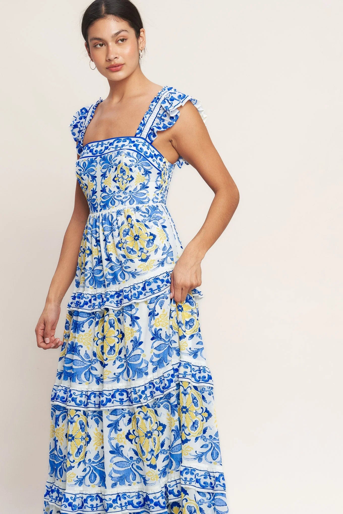 SALTY AIR SWEETHEART BLUE MAXI DRESS