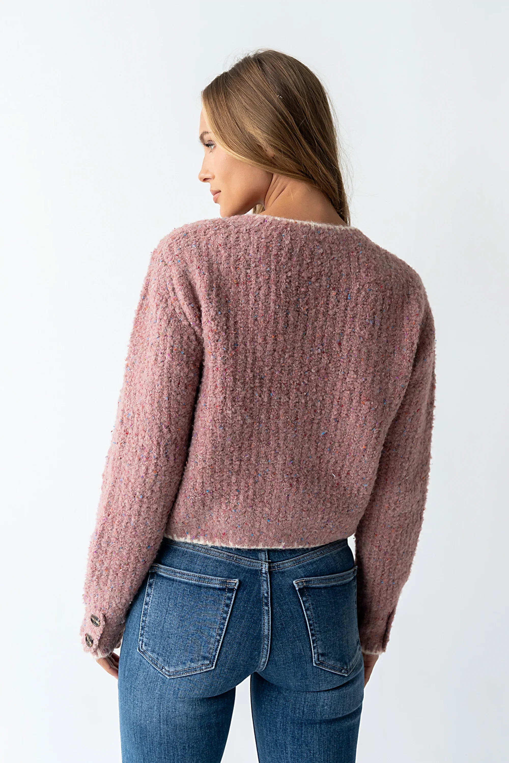 Quincy Speckled Cardigan FINAL SALE