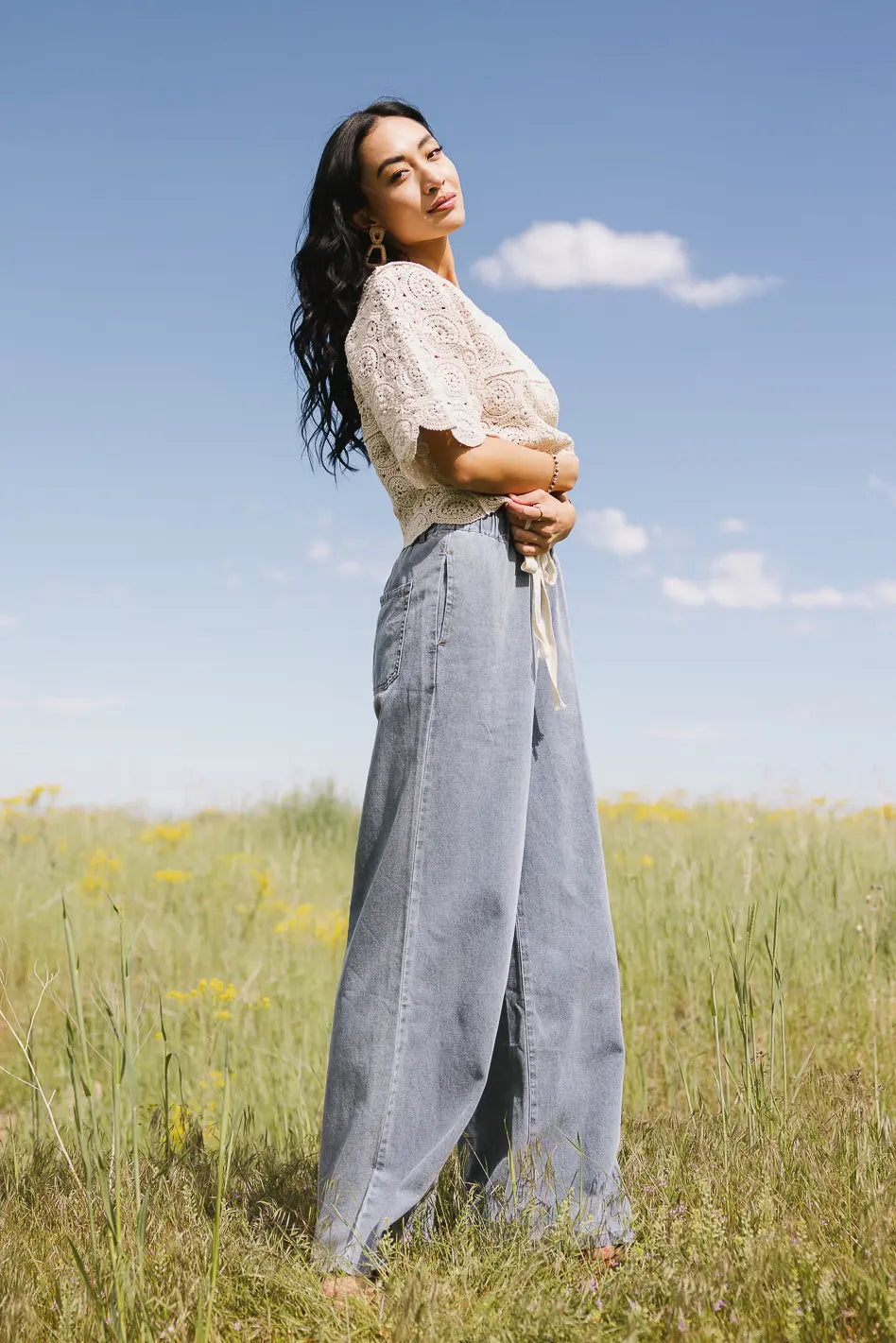 Mickey Wide Leg Jeans FINAL SALE