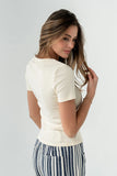 Hadlie Beaded Tee