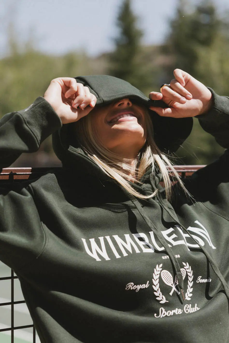 Wimbledon Graphic Hoodie FINAL SALE