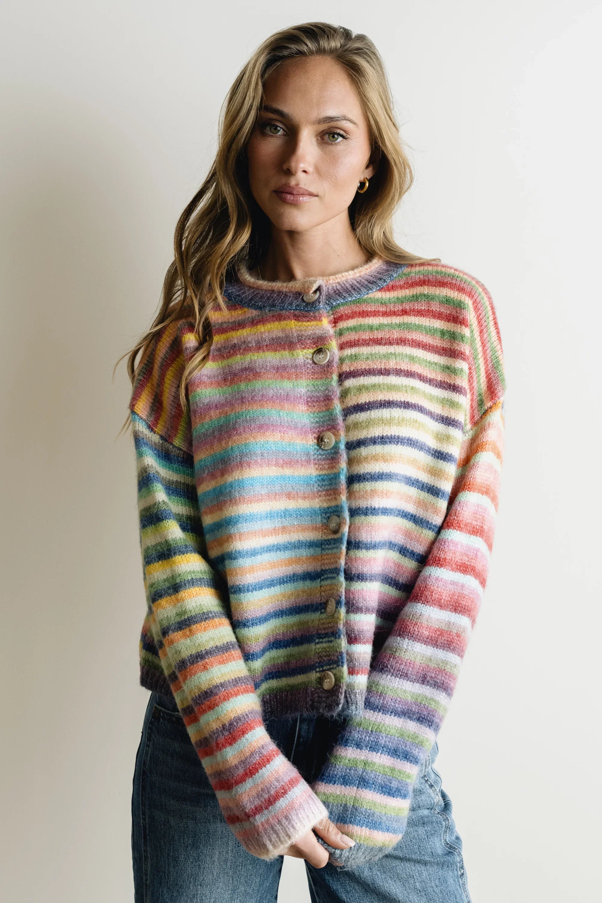 Emmy Knit Cardigan in Multi