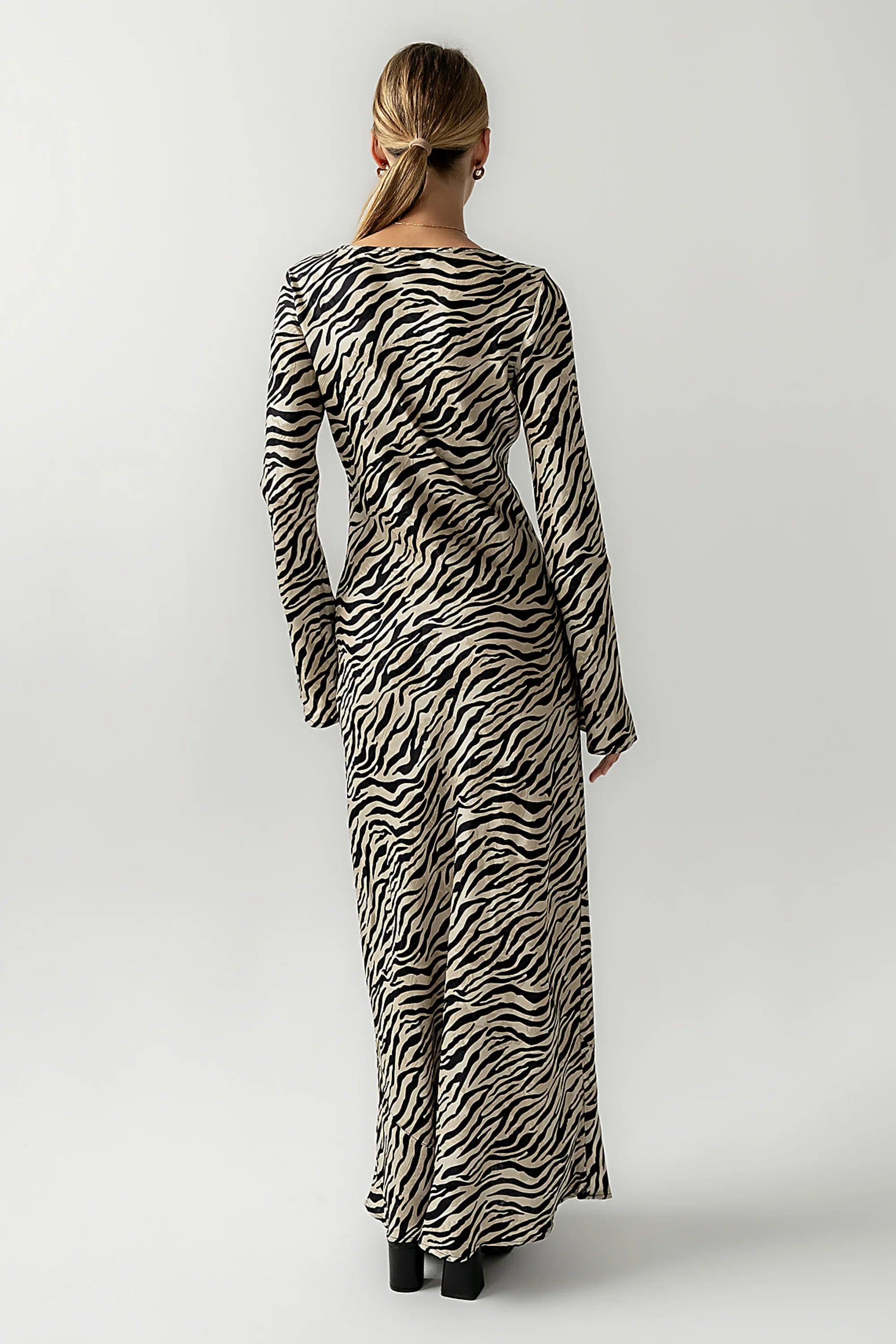 Melody Zebra Ultra Maxi Dress FINAL SALE