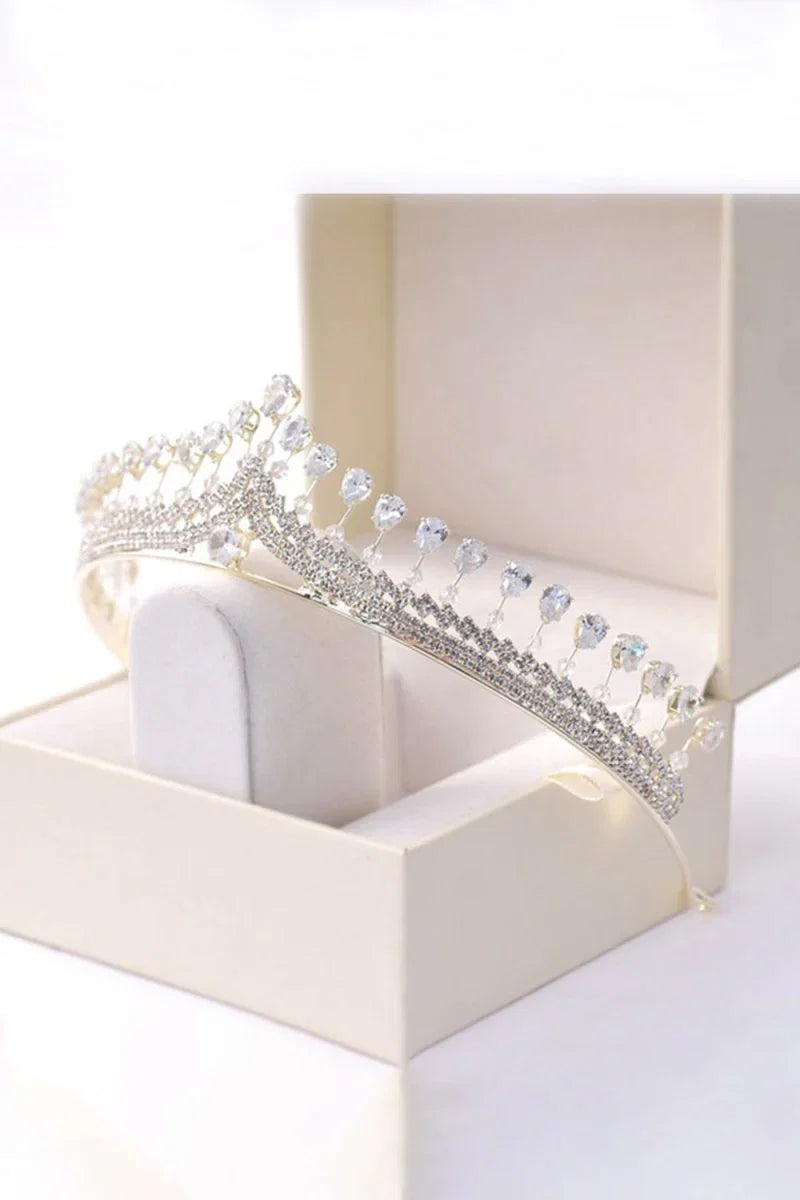 Silver Royal Queen Rhinestone Tiaras